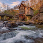 Glade Creek Grist Mill #1 Poster
