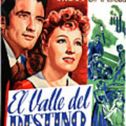 Greer Garson And Gregory Peck In The Valley Of Decision -1945-, Directed By Tay Garnett. #1 Poster