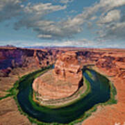 Horseshoe Bend On The Colorado River #1 Poster