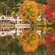 New England Autumn Colors #2 Poster