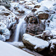 Swiftwater Falls, Winter #1 Poster