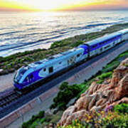 The Amtrak 584 To San Diego Poster
