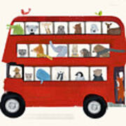 The Big Little Red Bus Poster