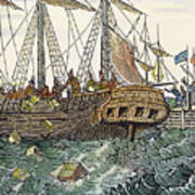 The Boston Tea Party, 1773 #1 Poster