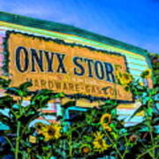 The Onyx Store Sunflowers #1 Poster