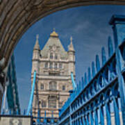 Tower Bridge From St Katharine Docks Poster