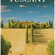 Tuscany Travel Poster #1 Poster