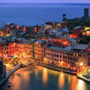 Vernazza Is One Of The Five Towns That Make Up The Cinque Terre  #1 Poster