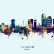 Lexington Kentucky Skyline #17 Poster