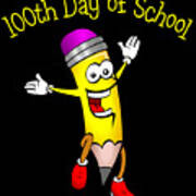100 Days Of School Poster
