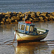 11-10-14. Morecambe.  Fishing Boat Jade. Poster
