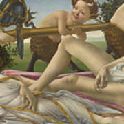Venus And Mars By Sandro Botticelli Poster