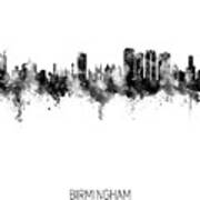 Birmingham Alabama Skyline #16 Poster