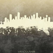 Vancouver Canada Skyline #17 Poster