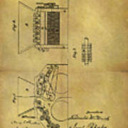 1859 Cotton Gin Patent Poster