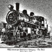 1920 American Locomotive No. 360 Poster