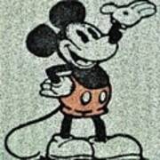1923 Mickey Mouse Static Poster