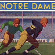 1934 Army Vs. Notre Dame Poster