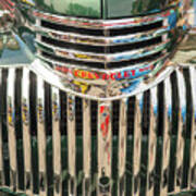 1945 Chevy Truck Chrome Poster