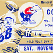 1968 Kansas Vs. Colorado Poster