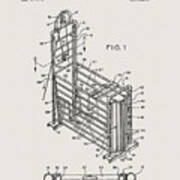 1979 Rodeo Gate Patent Poster