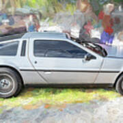 1982 Delorean Dmc X101 Poster