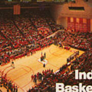 1988 Indiana Basketball Assembly Hall Poster