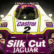 1988 Jaguar Xjr-9 Le Mans Poster