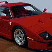 1991 Ferrari F40 Poster