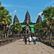 Angkor Wat Temple. Cambodia #2 Poster