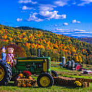Autumn In Barnet Vermont. #3 Poster