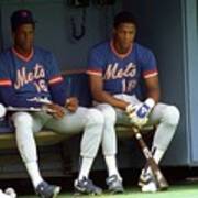 Dwight Gooden And Darryl Strawberry Poster