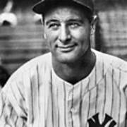 Lou Gehrig Poster