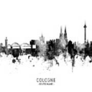 Cologne Germany Skyline #20 Poster