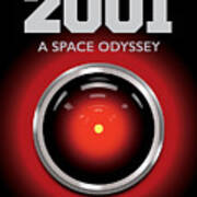 2001 A Space Odyssey - Alternative Movie Poster Poster