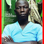 2014 Person Of The Year - The Ebola Fighters, Foday Gallah Poster