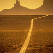 Monument Valley Highway #3 Poster