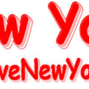 New York Cute Design Buy Now #3 Poster