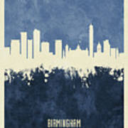 Birmingham England Skyline #31 Poster