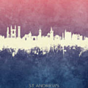 St Andrews Scotland Skyline #32 Poster