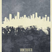 Vancouver Canada Skyline #34 Poster