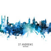 St Andrews Scotland Skyline #37 Poster