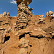 Eroded Sandstone Formations Fantasy Canyon Utah #4 Poster