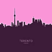 Toronto Canada Skyline #41 Poster