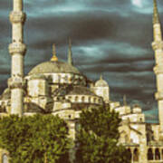 Blue Mosque #5 Poster