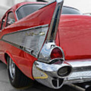 '57 Chevy Bel Air Taillights #57 Poster