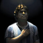 Diego Maradona #6 Poster