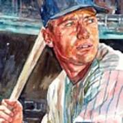 Mickey Mantle Portrait #6 Poster