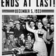 Prohibition Ends Celebrate #6 Poster