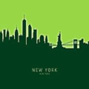 New York Skyline #63 Poster